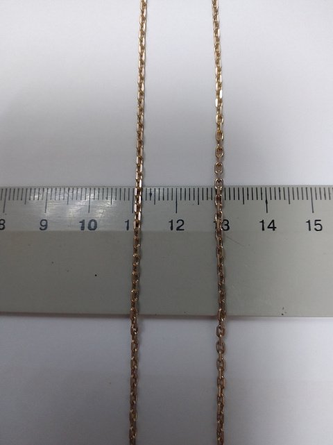 Серебряная цепь с плетением Якорное (30532431) 5