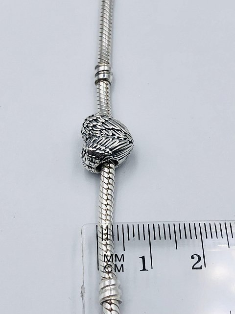 Срібний браслет із цирконієм (33793138) 3