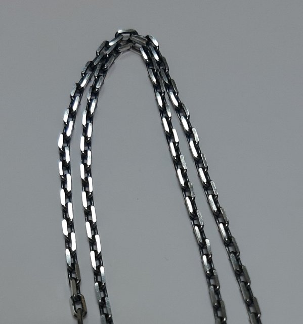 Серебряная цепь с плетением Якорное (30515482) 2