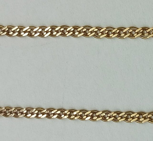 Цепь из красного золота с плетением Нонна (33061963)  1