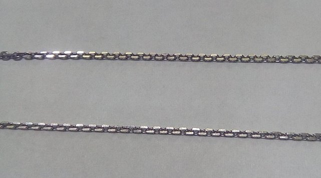 Серебряная цепь с плетением Якорное (30519557) 0