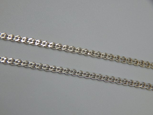 Срібний ланцюг із плетінням Нонна (32145760) 2