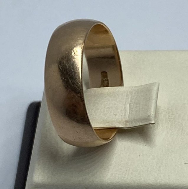Обручальное кольцо из красного золота (33747357)  2