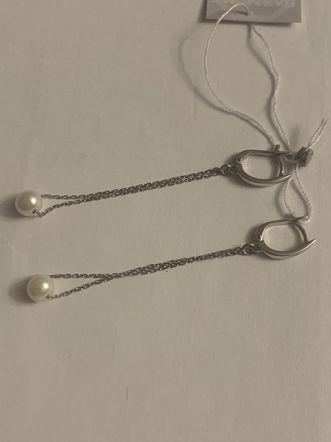Срібні сережки з перлами (29870448) 4