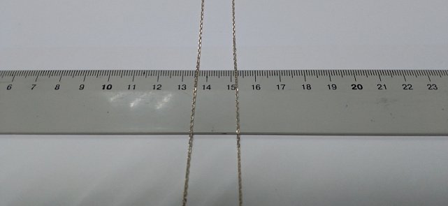 Серебряная цепь с плетением Якорное (32115665) 1