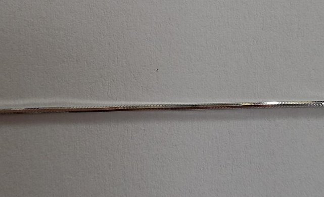Срібний ланцюг з плетінням Снейк (29518552) 1