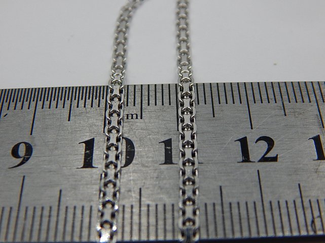 Серебряная цепь с плетением Фантазийное (30550956) 1