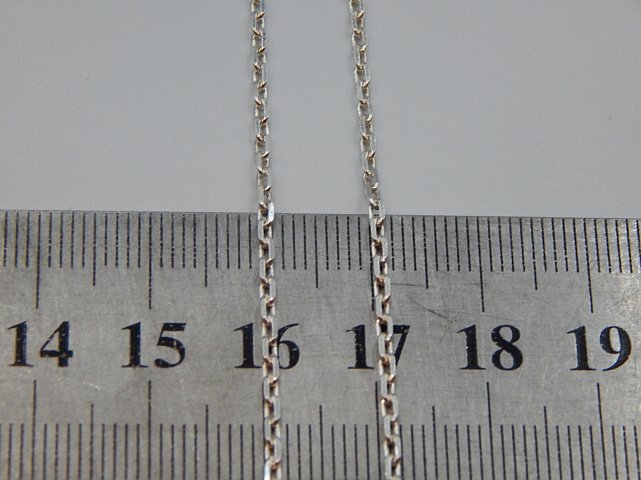 Срібний ланцюг із плетінням Якірне (31112997)  2