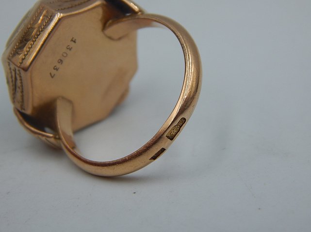 Перстень из красного золота (33678854)  15