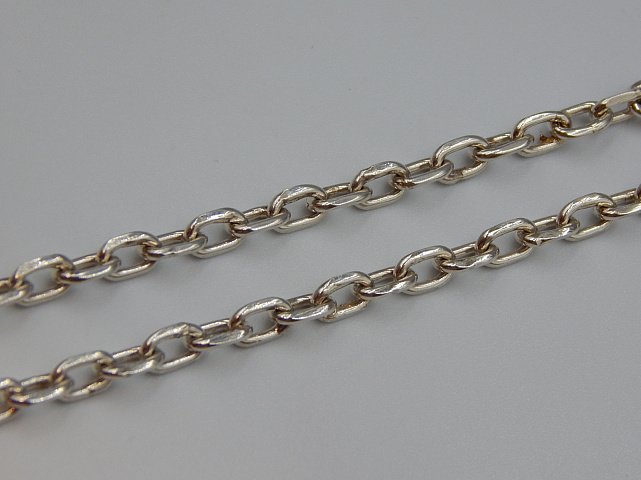 Серебряная цепь с плетением Якорное (32572966) 1