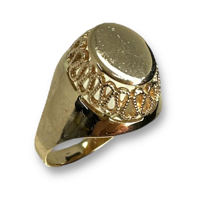 Кольцо из красного золота (31775201) 2