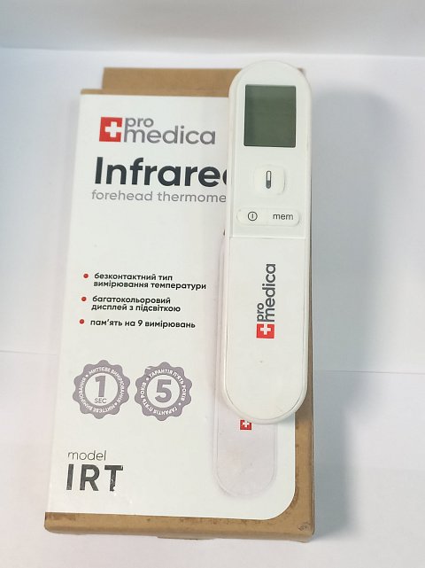 Безконтактний інфрачервоний термометр ProMedica IRT 2