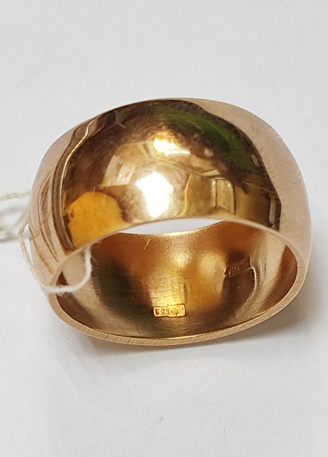 Обручальное кольцо из красного золота (33909111) 4