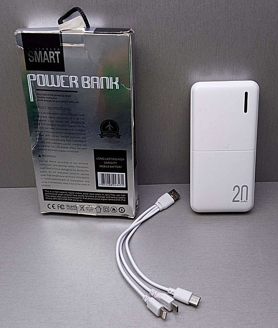 Powerbank Smart NY-83210 20000 mAh White 7