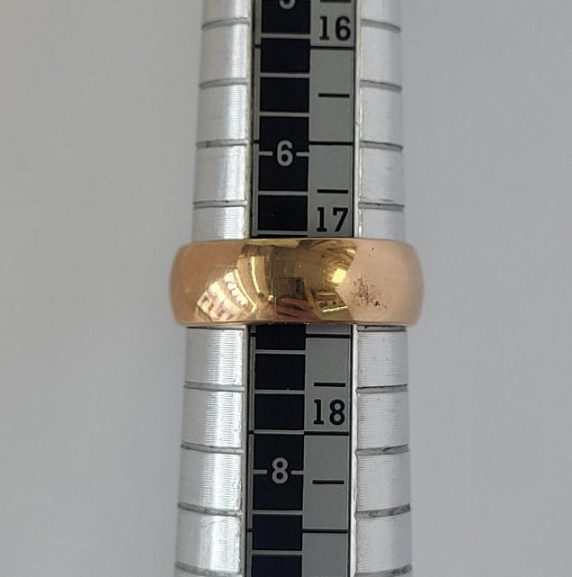 Обручальное кольцо из красного золота (33867962) 2