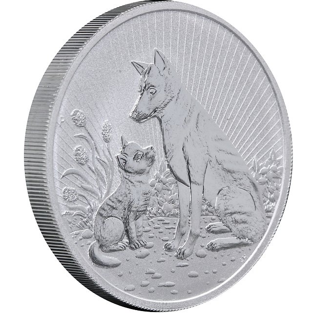 Серебряная монета 2oz Динго Следующее Поколение 2 доллара 2022 Австралия (29244017) 9