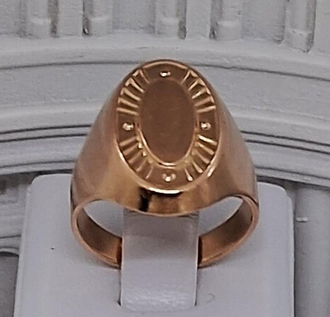 Кольцо из красного золота (32349750)  0