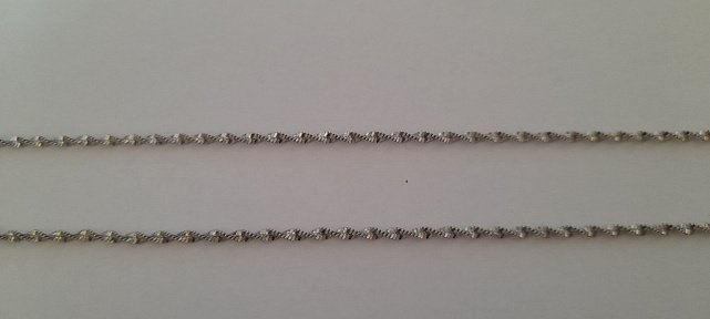 Серебряная цепь с плетением Фантазийное (30764188) 2