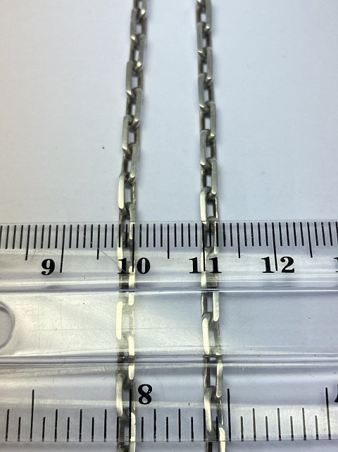 Серебряная цепь с плетением Якорное (33562718) 2