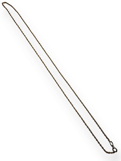 Ланцюжок з червоного золота з плетінням кордове (33014569) 2