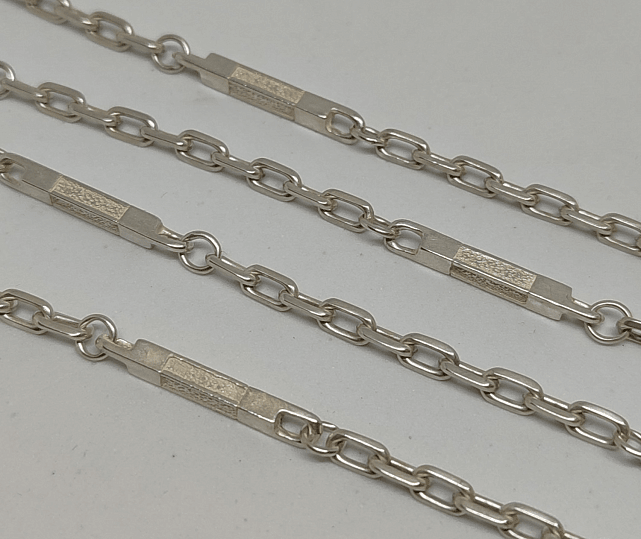 Срібний ланцюг із плетінням Якірне (30579727) 0