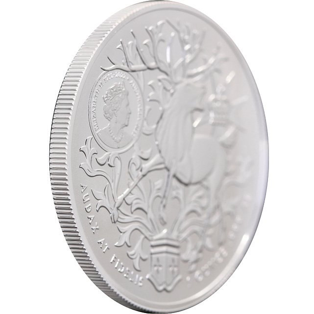 Срібна монета 1oz Герб - Квінсленд 1 долар 2023 Австралія (31564114) 3