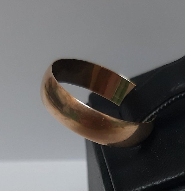 Обручальное кольцо из красного золота (32321628)  2
