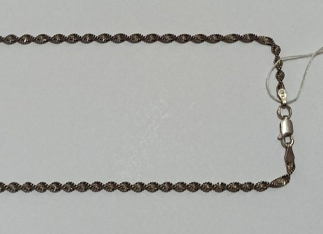 Серебряная цепь с плетением Фантазийное (30504949) 0