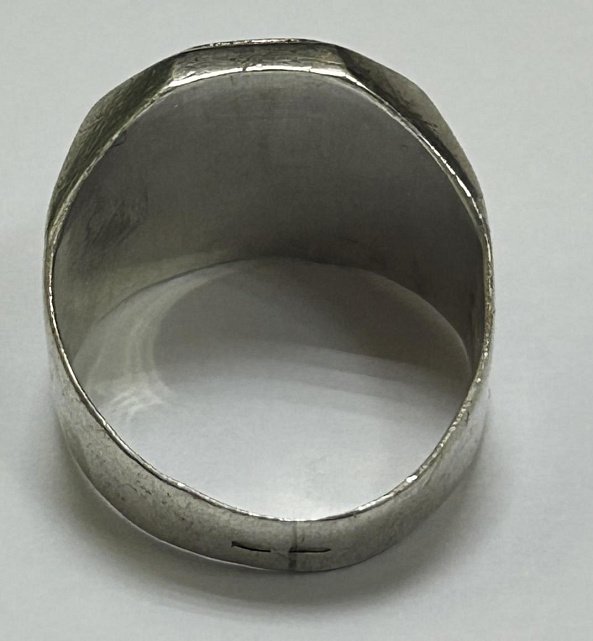 Серебряный перстень с эмалью (33694919)  5
