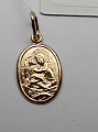 картинка Подвес-ладанка из красного золота (9895928) 