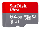 картинка Карта памяти SanDisk Ultra microSDXC UHS-I 64GB Class 10 