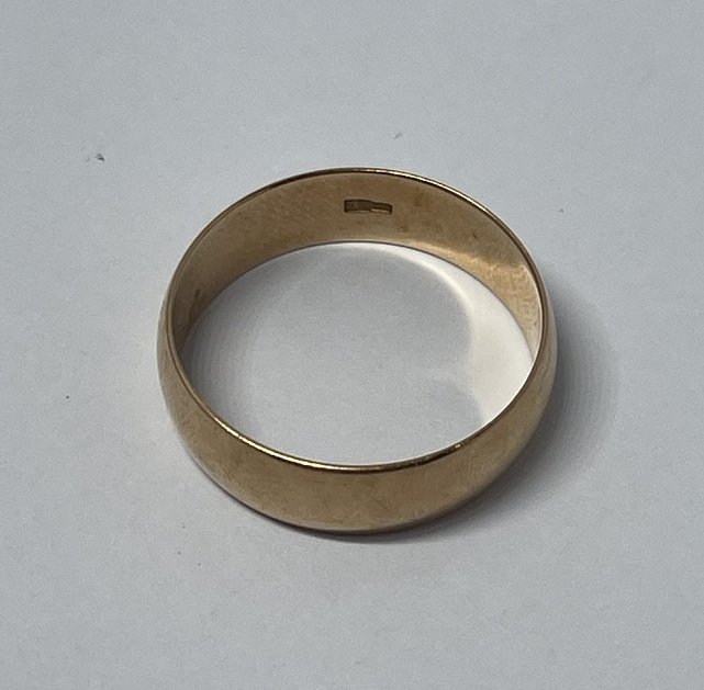 Обручальное кольцо из красного золота (33805340) 3