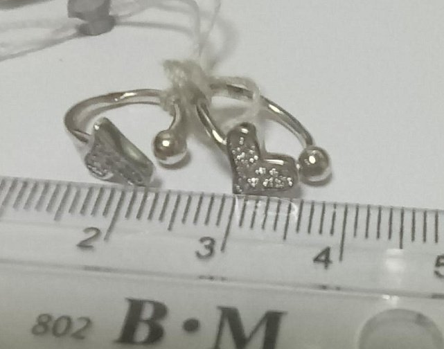 Срібні сережки з цирконієм (30954460)  2