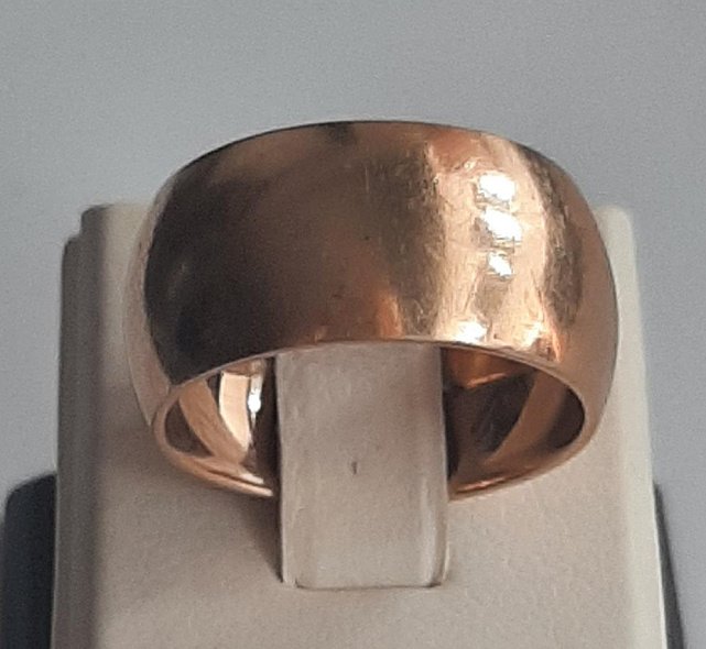 Обручальное кольцо из красного золота (33672838) 0