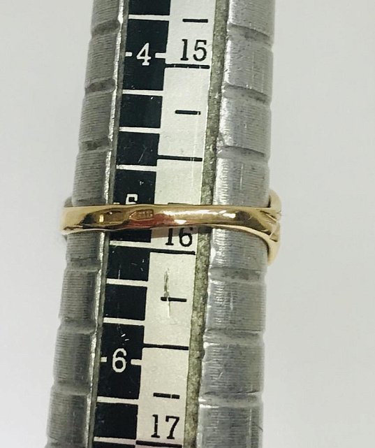 Кольцо из красного золота с цирконием (29245654) 3