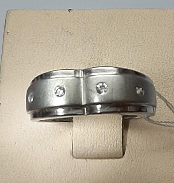 Срібна каблучка з цирконієм (29711801) 0
