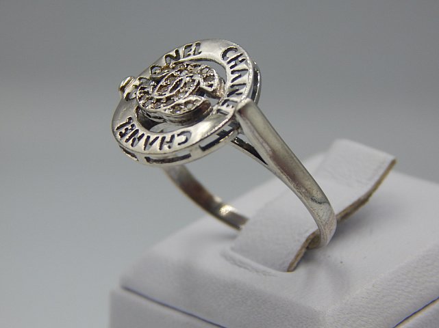 Серебряное кольцо с цирконием (33454234) 3