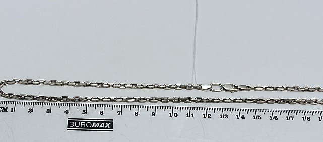 Серебряная цепь с плетением Якорное (33699499) 1