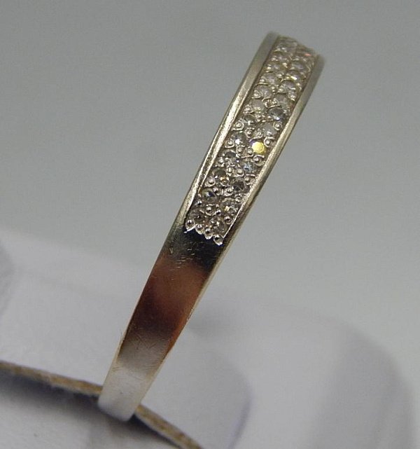 Кольцо из белого золота с бриллиантом (-ми) (30721100) 2