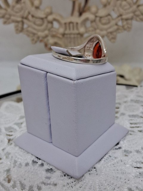 Серебряное кольцо с цирконием и позолотой (32819363) 3