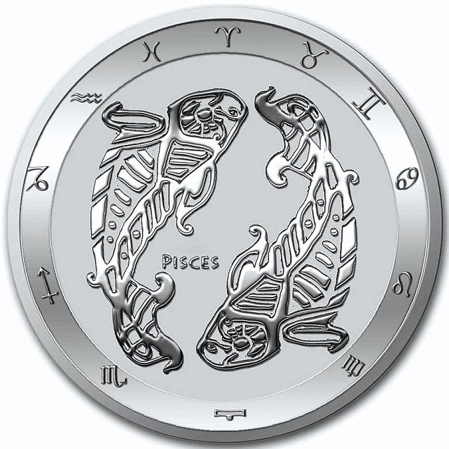Серебряная монета 1oz Рыбы 5 долларов 2022 Токелау (32423777) 0