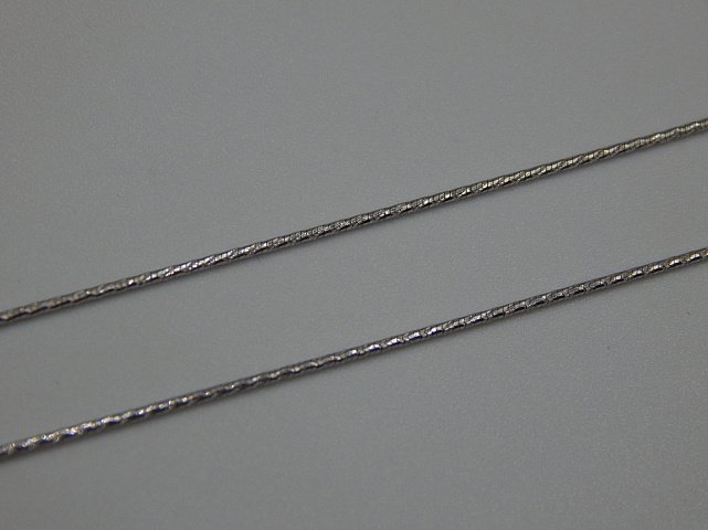 Серебряная цепь с плетением Снейк (30854215) 1