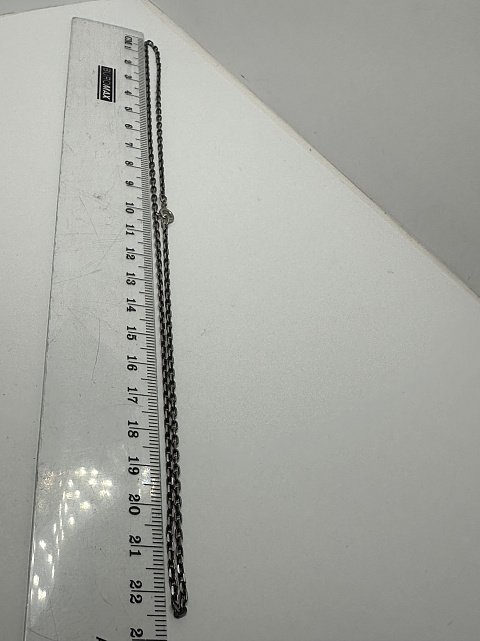 Срібний ланцюг із плетінням Якірне (33597439) 1