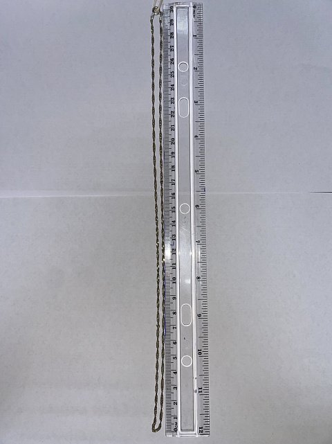 Серебряная цепь с плетением Сингапур (33669286) 3