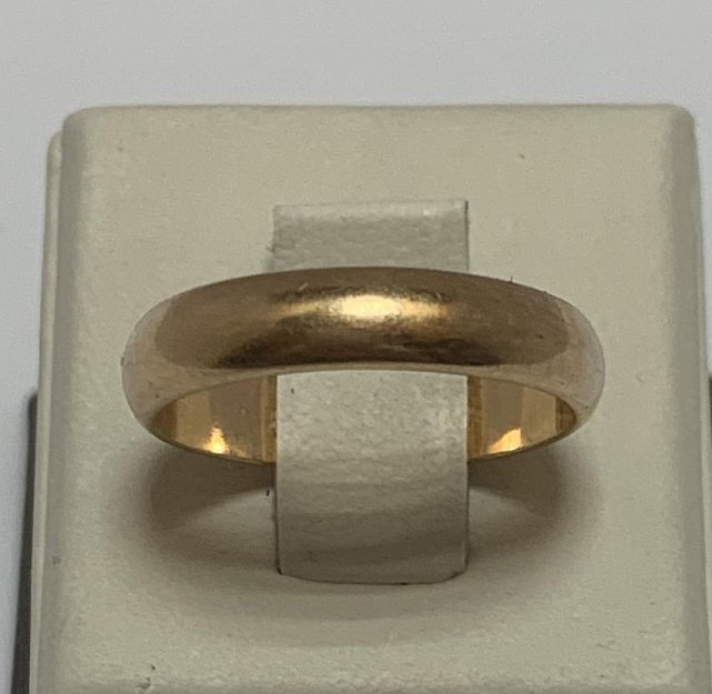 Обручальное кольцо из красного золота (33745076) 0