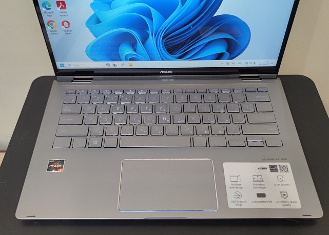 Ноутбук Asus ZenBook Flip 14 Q406DA (Q406DA-BR5T6) 6