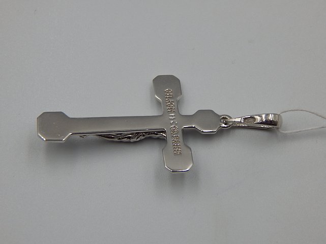 Срібний підвіс-хрест (32476036) 2