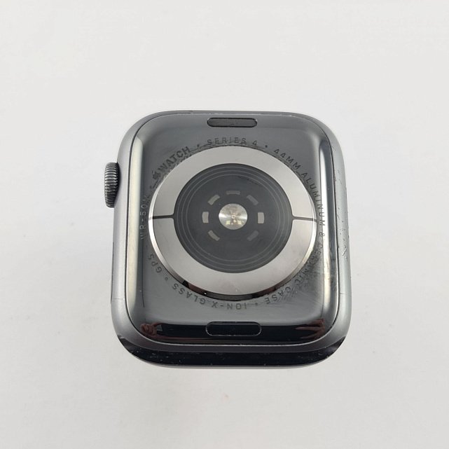 Смарт-годинник Apple Watch Series 4 44mm GPS Space Gray Aluminum Case with Black Sport Band (MU6D2) 1