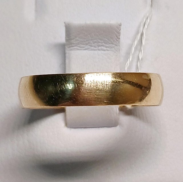 Обручальное кольцо из красного золота (33532365) 0