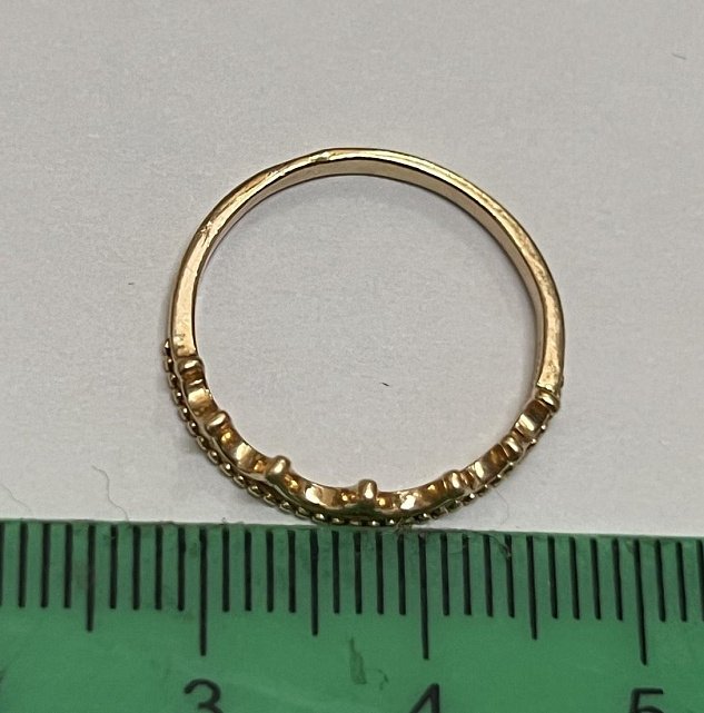 Кольцо из красного золота (32218135) 1